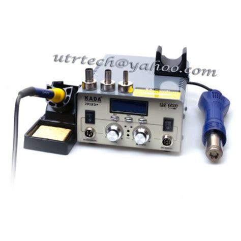 KADA D SMD Soldering Station With Pluggable Hot Air Gun Soldering Iron Rework Station Phone