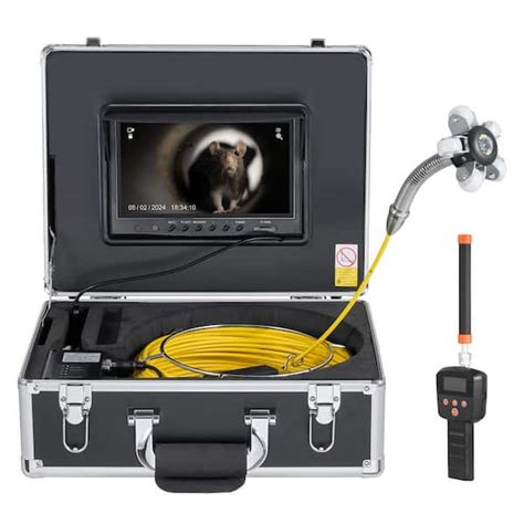 Vevor Sewer Camera With 512hz Locator 98 Ft 30m 9 In 36 X Zoom