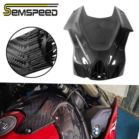 Motorcycle Carbon Fiber Front Fuel Gas Tank Cover For Bmw S1000rr S