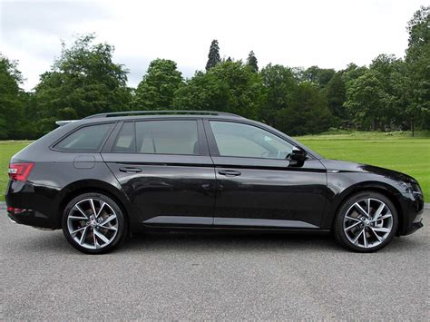 Find A Used Black Škoda Superb 20 Tsi 272ps 4x4 Sportline Plus Dsg