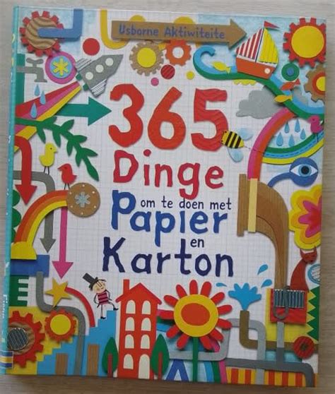 Afrikaans Non Fiction 365 Dinge Om Te Doen Met Papier En Karton For