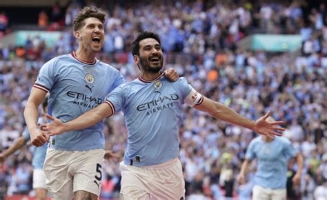 Man City Beats Man United 2 1 In Fa Cup Final To Complete Second Leg Of Treble Bid