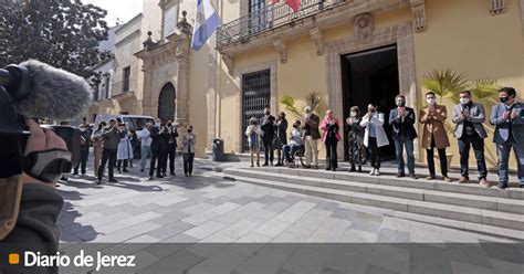 Concentración silenciosa en Jerez de apoyo al pueblo ucraniano