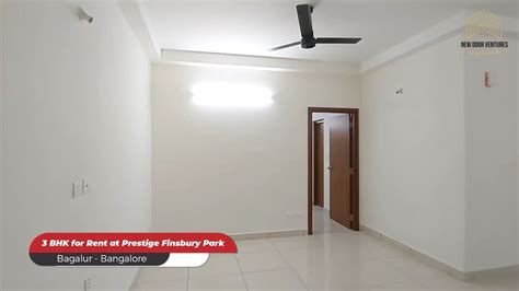 Stunning 3 BHK For Rent At Prestige Finsbury Park Bagalur Bangalore