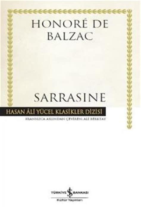 Hasan Ali Y Cel Klasikler Dizisi Sarrasine Honore De Balzac