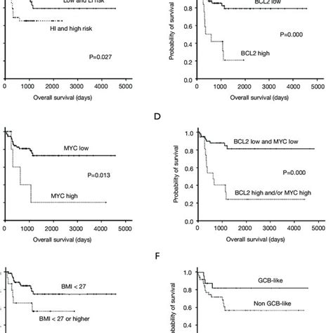 Kaplan Meier Estimates Of Overall Survival Os Curves For Patients