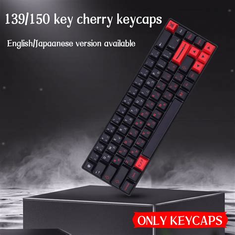 Japanese Bushido Keycaps Cherry Profile Dye Sub PBT Keycap For GMK