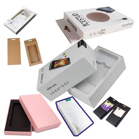 CMYK Pantone Cell Phone Accessories Packaging UV Coating Screen Printing