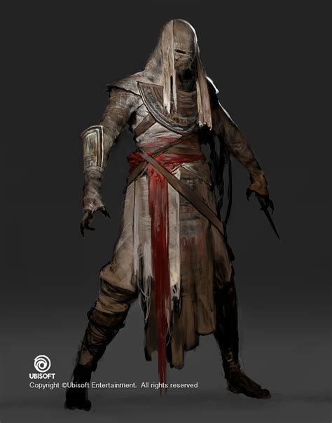 Jeff Simpson Assassins Creed Origins Mummy Outfit Concept