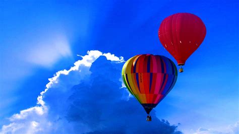 Free Images Nature Wing Cloud Sky Cloudy Hot Air Balloon Flying