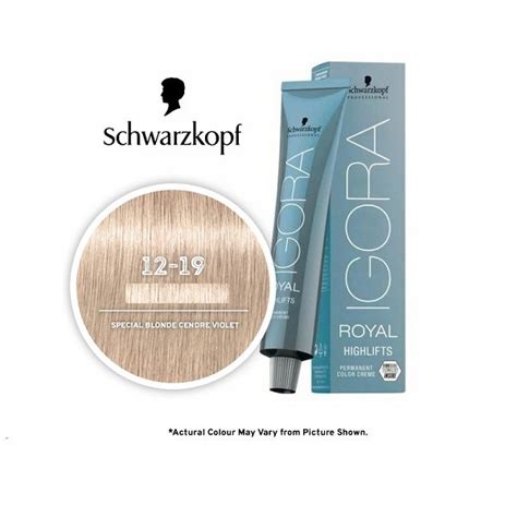 Schwarzkopf Igora Royal Special Blonde Cendre Violet Color Saç