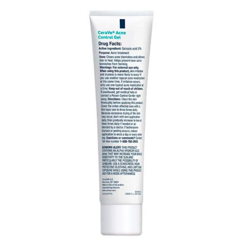 Cerave Salicylic Acid Acne Control Gel Spa Body Center