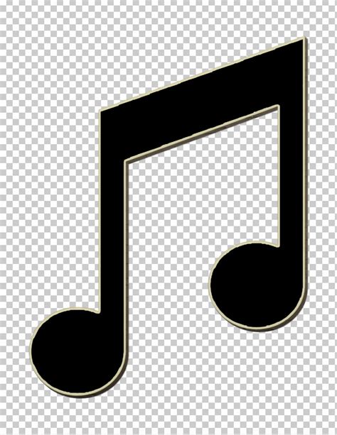 Music And Sound 2 Icon Quavers Pair Icon Rhythm Icon Png Clipart