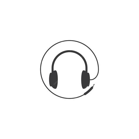 Premium Vector | Headphones music logo vector design