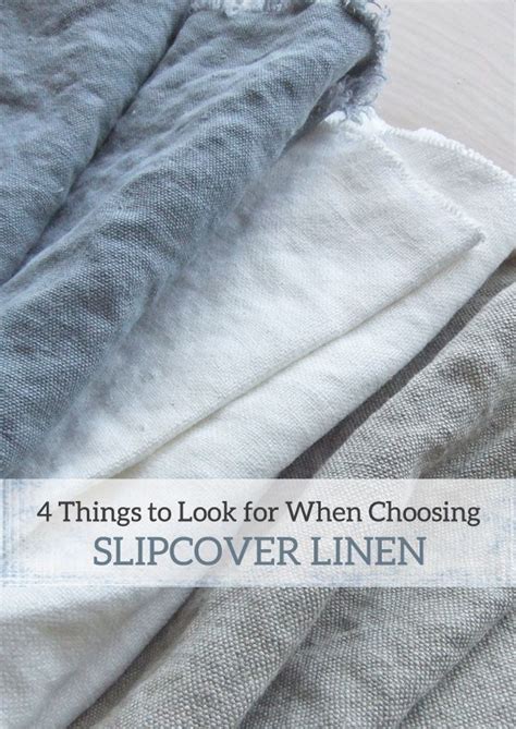 4 Things To Look For When Choosing Slipcover Linen Artofit