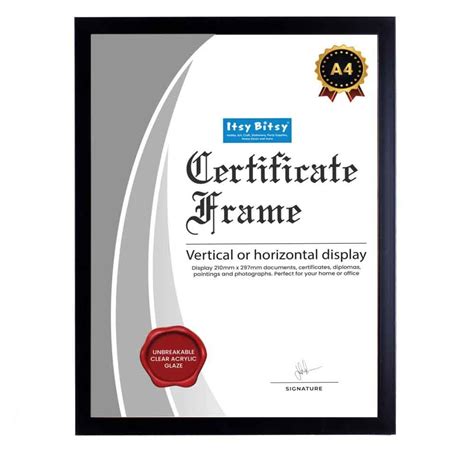 Certificate Frame for A4 1PC - officeoye