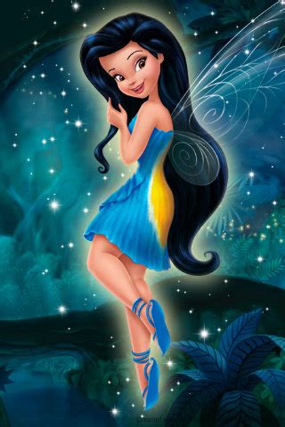 Disney Fairies " Silvermist " Characters Wallpaper