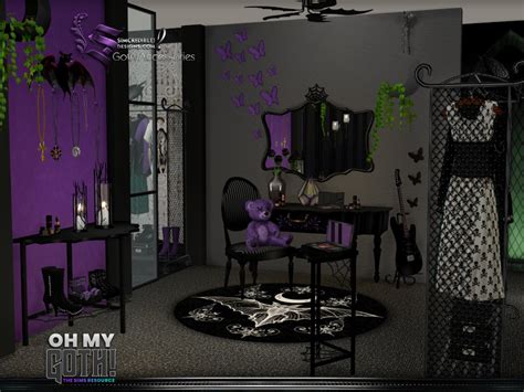 The Sims Resource Oh My Goth Decor And Accessories