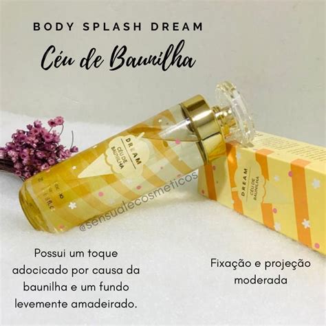 Body Splash C U De Baunilha O Botic Rio Perfumaria E Cosmeticos