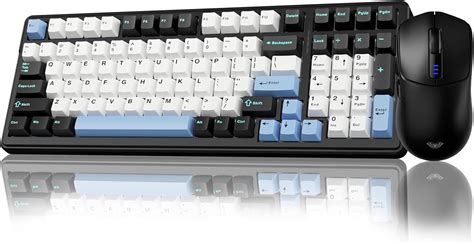 Amazon AULA Wireless Keyboard And Mouse Combo F Mechanical Keyboards Hot Swappable