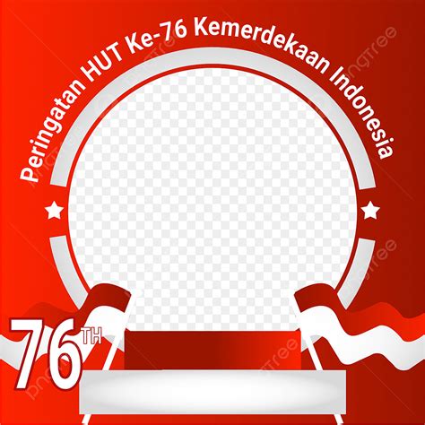 17 Clipart PNG Images, Free Download Template Twibbon 17 Agustus, Dirgahayu Republik Indonesia ...