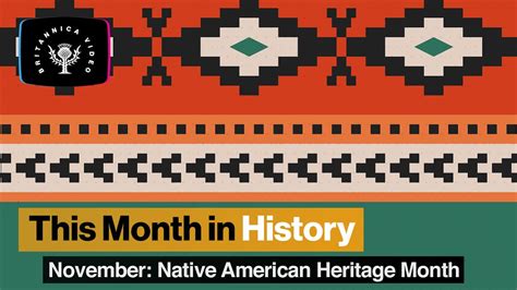 This Month In History November Native American Heritage Month