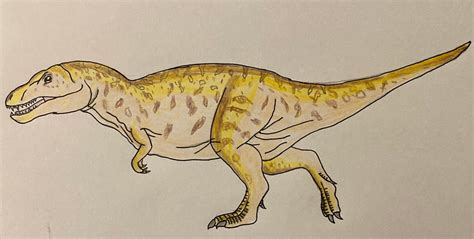 Acrocanthosaurus by drawasaurus04 on DeviantArt