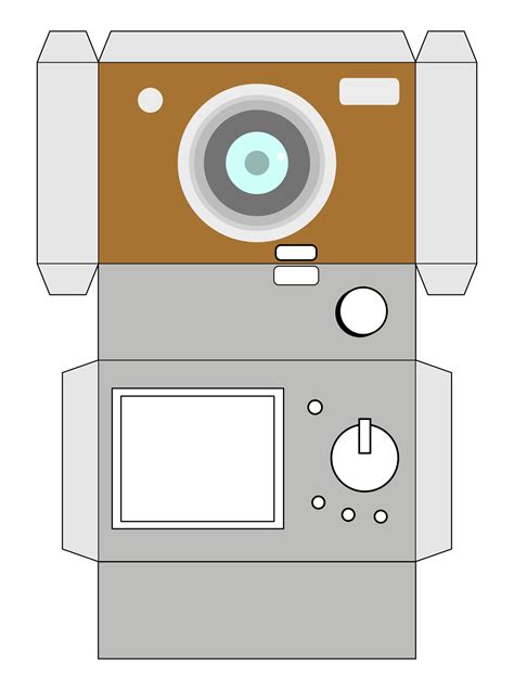 Printable Paper Vintage Cameras Paper Camera Camera Crafts