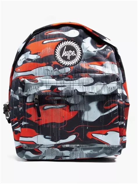 Hype Hype Boys Multi Camo Drips Backpack In Multicoloured Deichmann