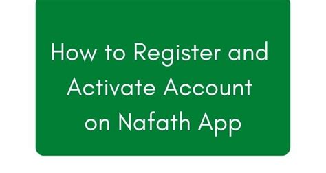 How to Register and Activate Account on Nafath App - ExpatSA