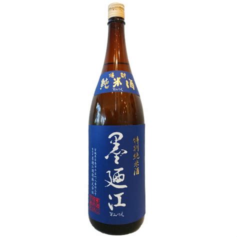 【楽天市場】御中元 お中元 ギフト 宮城県 墨廼江酒造 墨廼江【すみのえ】 特別純米酒 1800ml 【日本酒】 お酒：日本酒・焼酎の小野酒店