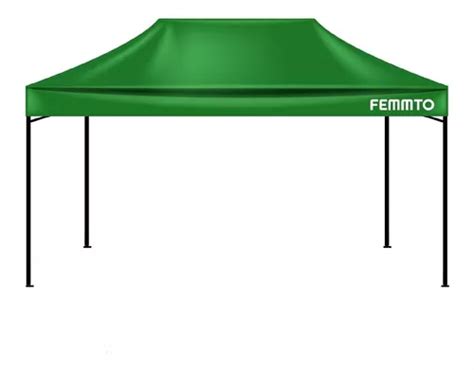 Gazebo 3x4 50 Verde Autoarmable Plegable Exterior Reforzado