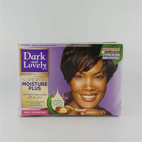 Dark And Lovely Superior Mositure Plus No Lye Relaxer Kit Super Afro Pride