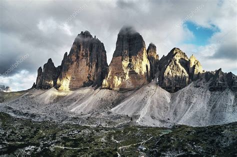 Paisaje Monta Oso En El Parque Natural De Three Peaks En Los Alpes De