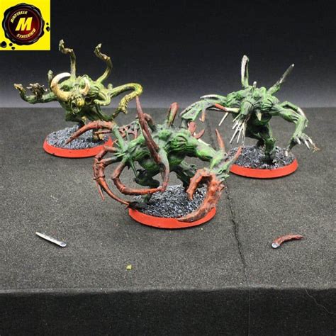Chaos Spawn X3 72594 Mindtaker Miniatures