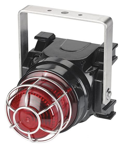 Federal Signal Red Xenon Strobe Light Ku G Str T R Grainger