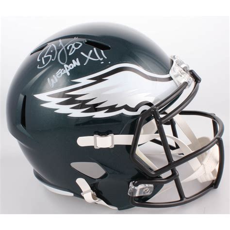 Brian Dawkins Signed Philadelphia Eagles Full Size Speed Helmet