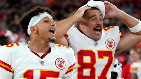 NFL playoff stats: Patrick Mahomes and Travis Kelce overtake Tom Brady and Rob Gronkowski | NFL ...