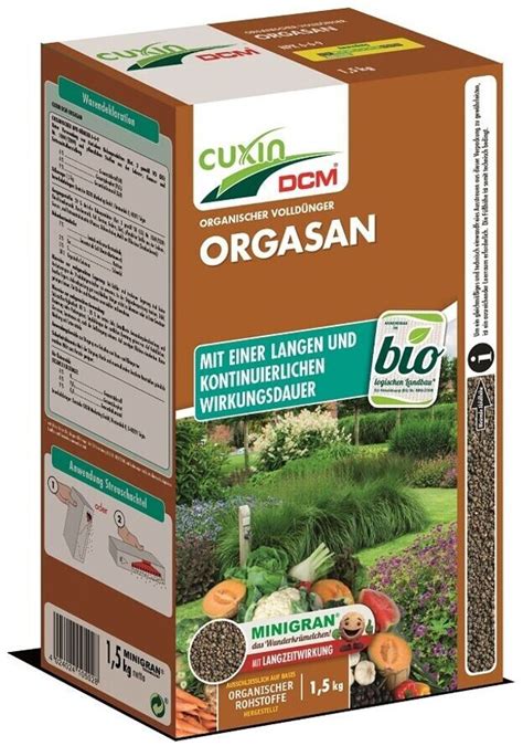 CUXIN DCM Orgasan Universaldünger 1 5kg ab 10 05 Preisvergleich bei