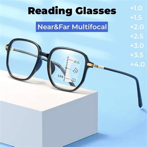 Lunettes De Lecture Multifocales Progressives Anti Lumi Re Bleue