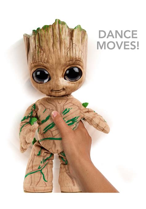 I Am Groot Groovin Groot Feature Plush