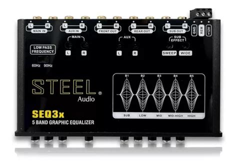 Ecualizador Con Epicentro Steel Bandas Seq X Line Driver Env O Gratis