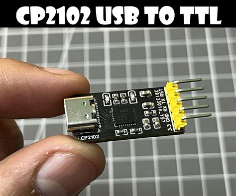 Usb To Uart Converter The Cp2102 8 Steps Instructables