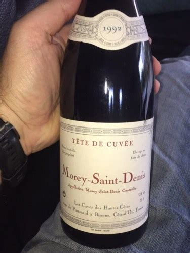 Les Caves Des Hautes Cotes T Te De Cuv E Morey Saint Denis Vivino