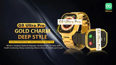 G9 Ultra Pro Smartwatch Special Gold Rolex Edition Shopivatepk