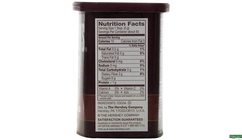 Buy Hershey S 100 Cocoa Natural Unsweetened 226 G Online At Best Prices Wellness Forever