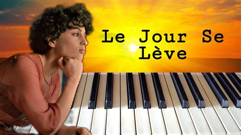 Barbara Pravi Le Jour Se L Ve Piano Cover Improvisation Youtube