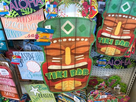 Cute Luau And Beach Decor Only 1 At Dollar Tree