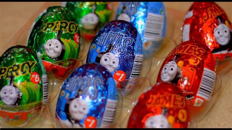 Surprise Eggs Thomas The Tank Engine And Friends Toys Opening Eggs