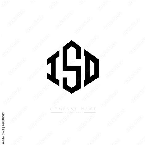 Isd Letter Logo Design With Polygon Shape Isd Polygon Logo Monogram